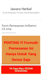 Mobile Screenshot of jawaraherbal.com